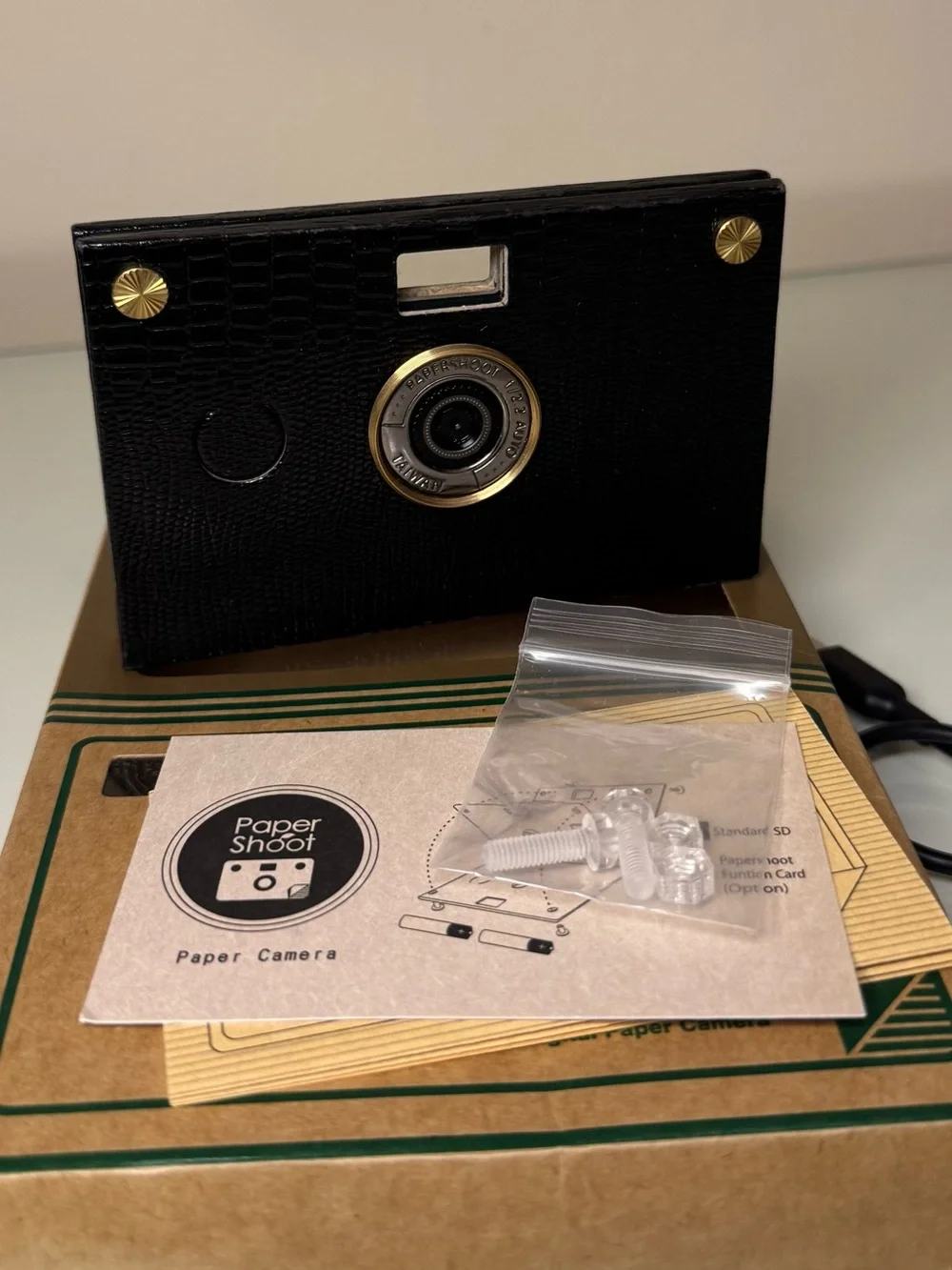 Paper Shoot Camera